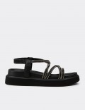Women's Black Sandals