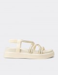 Women's Beige Sandals