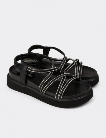 Women's Black Sandals