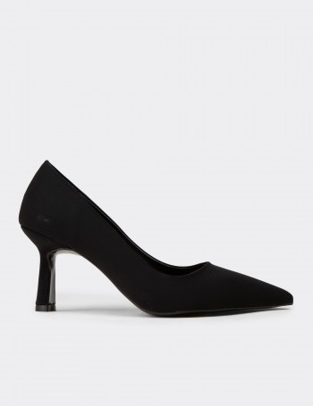 Women's Black Stiletto Heels