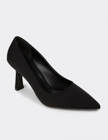 Women's Black Stiletto Heels
