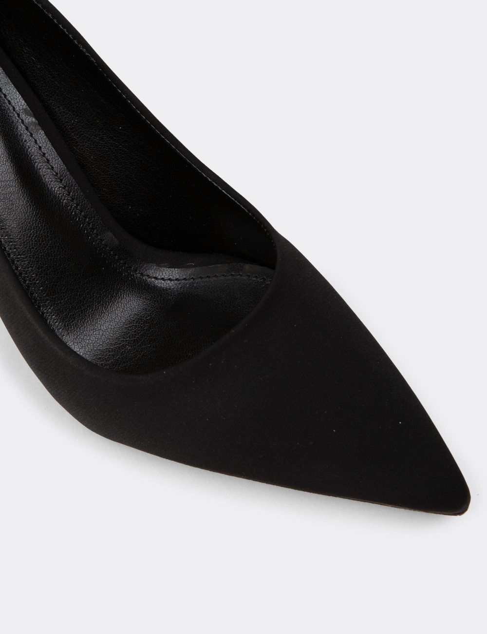Women's Black Stiletto Heels - K0200ZSYHC07