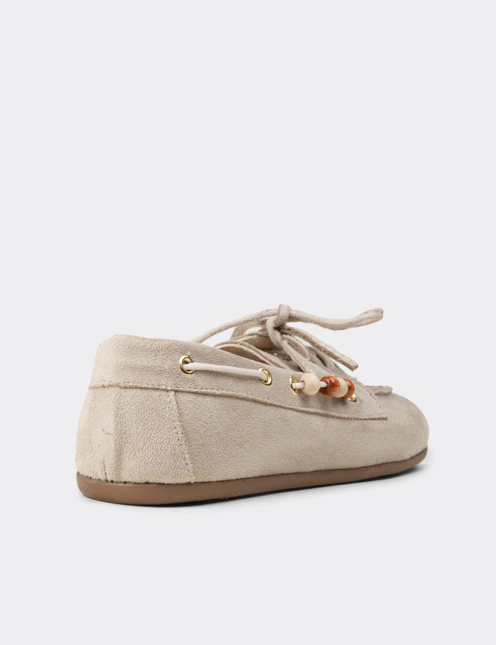 Women's Beige Loafers - K2903ZBEJM01