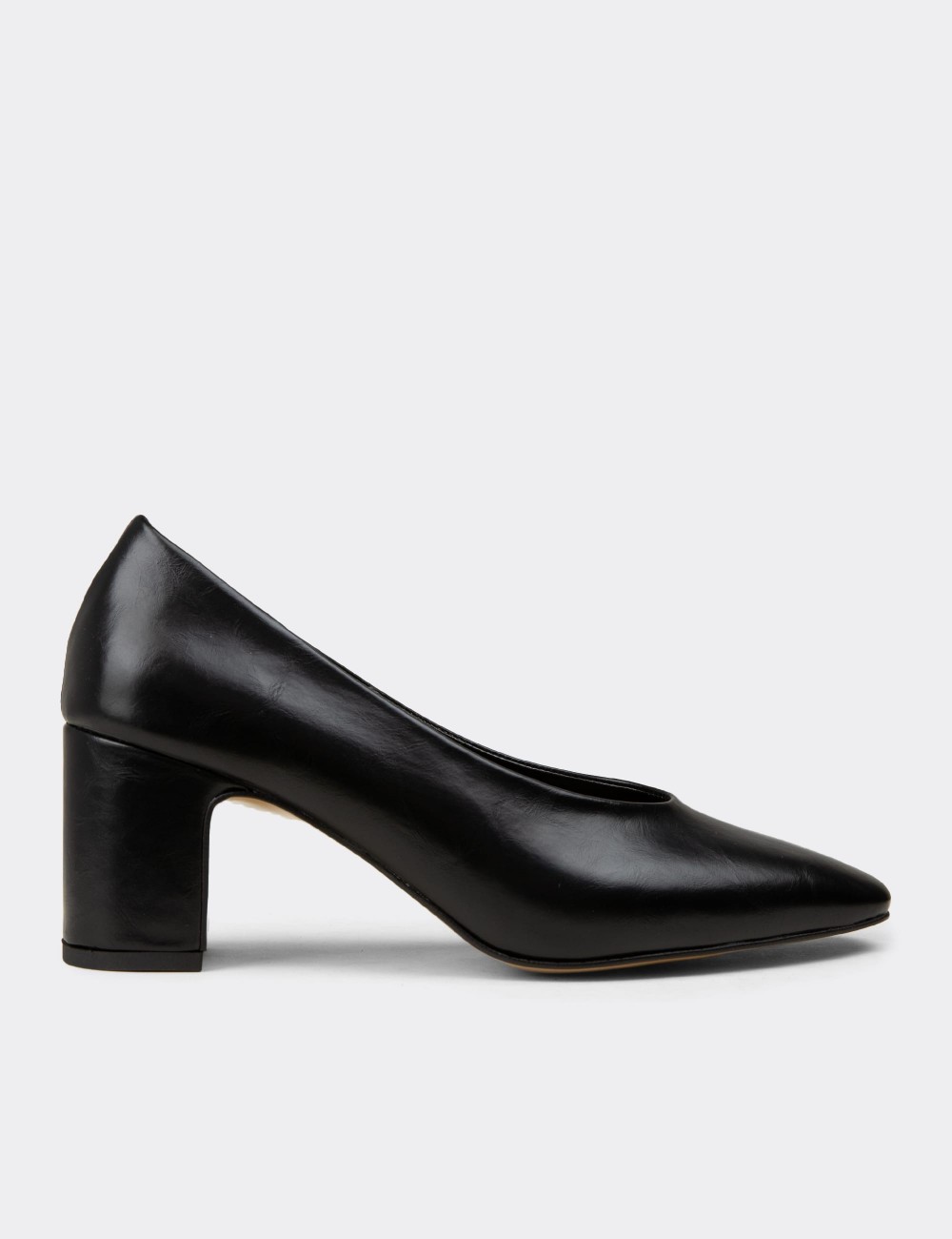 Women's Black Pumps - K7702ZSYHM01