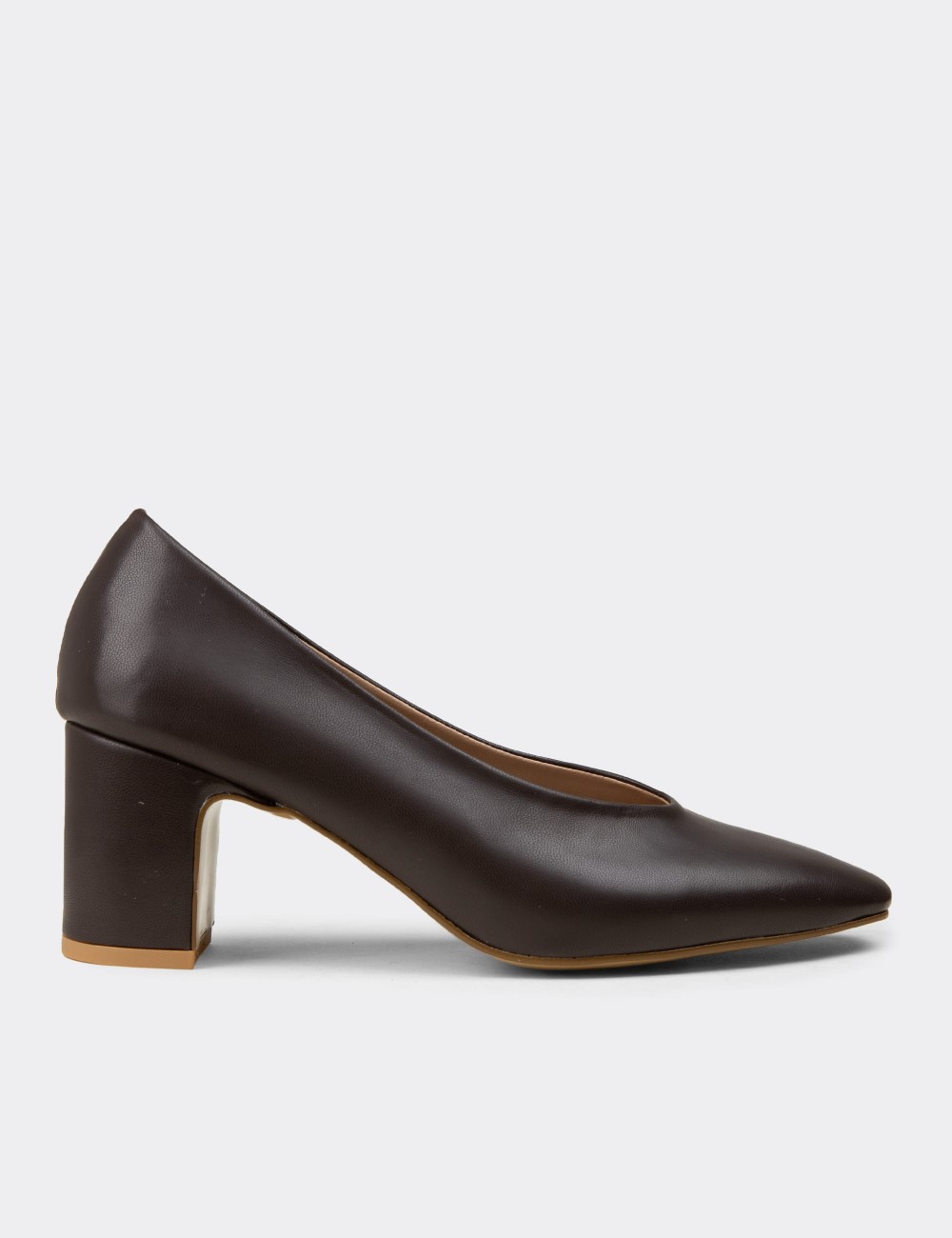Women's Brown Pumps - K7702ZKHVM01