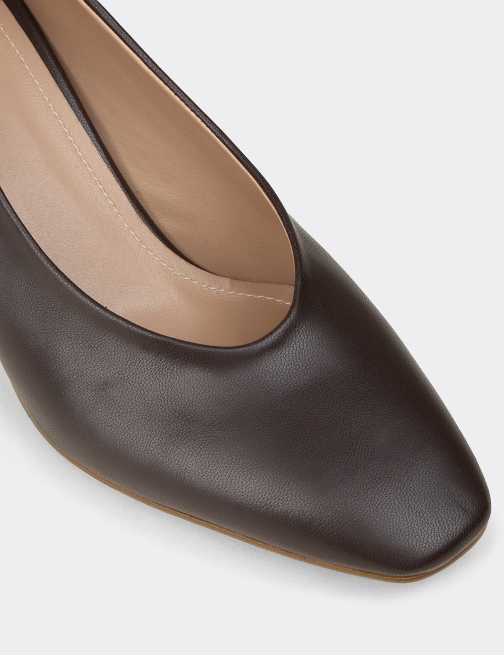 Women's Brown Pumps - K7702ZKHVM01