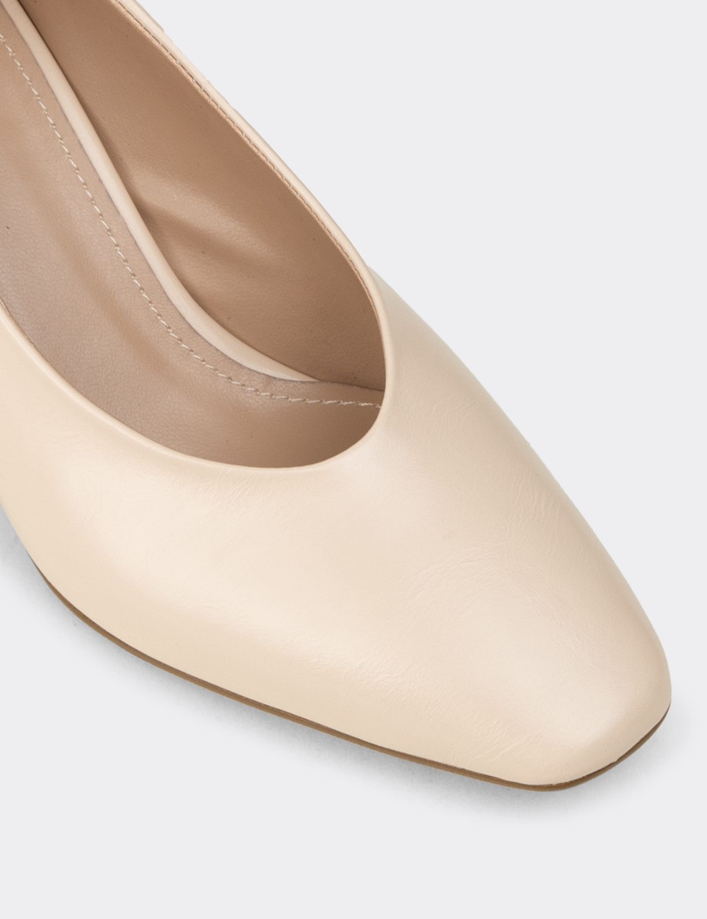 Women's Beige Pumps - K7702ZBEJM01