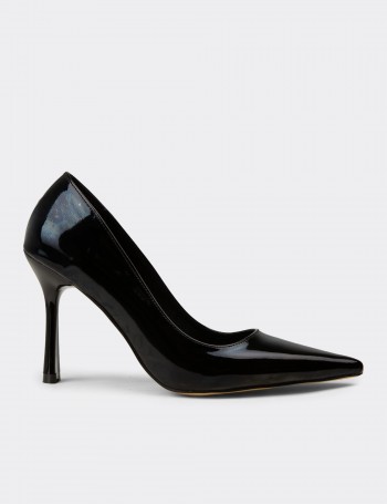 Women's Black Patent Stiletto