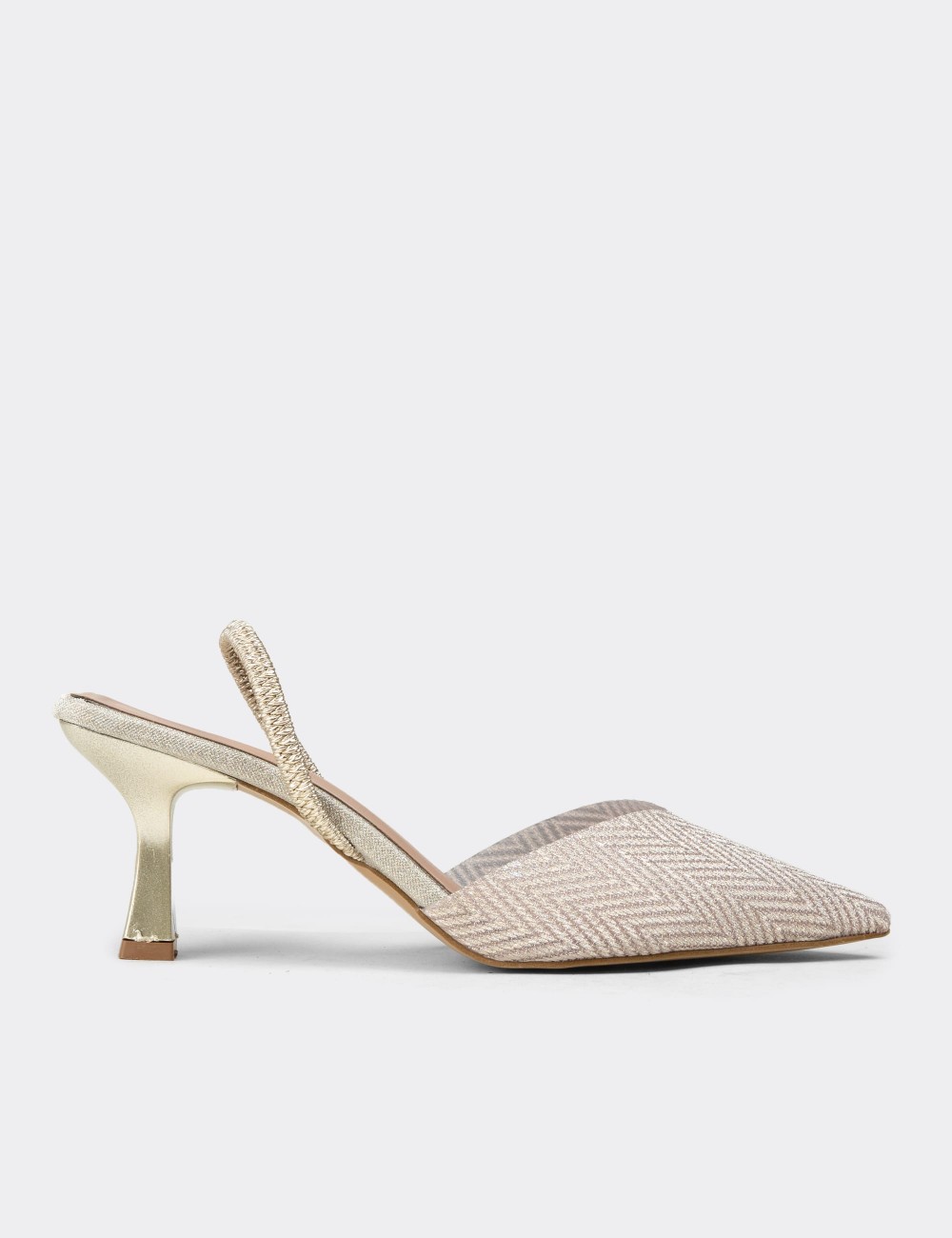Women's Gold Pumps - K1442ZALTM01