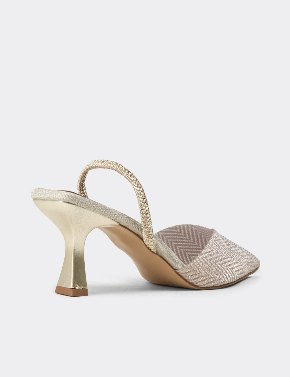 Women's Gold Pumps - K1442ZALTM01
