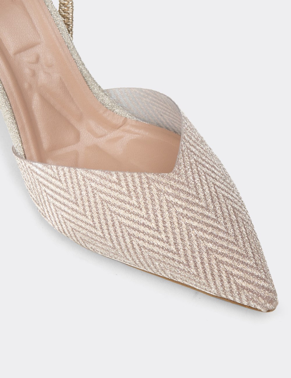 Women's Gold Pumps - K1442ZALTM01