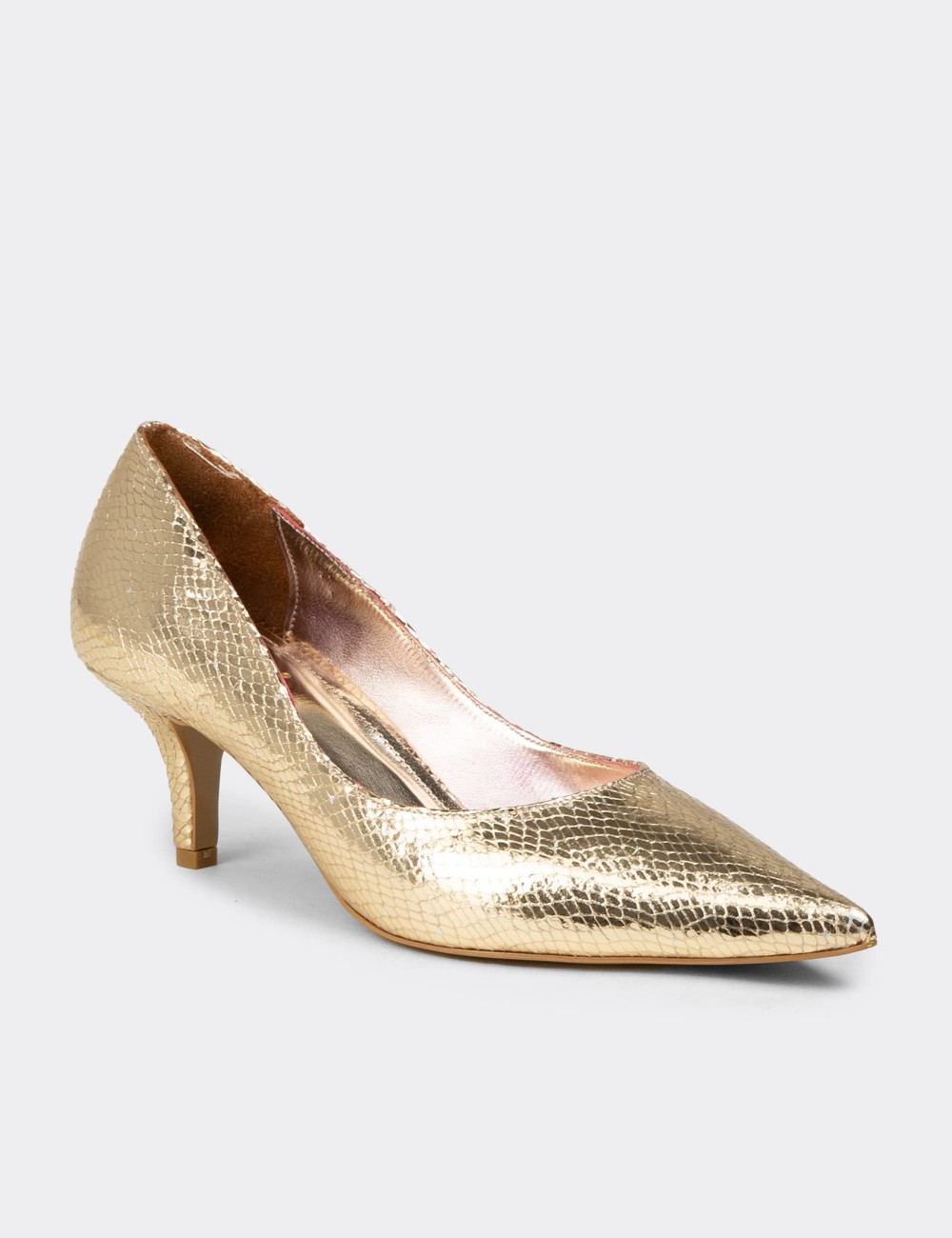 Women’s Gold High Heels - RD430ZALTM01
