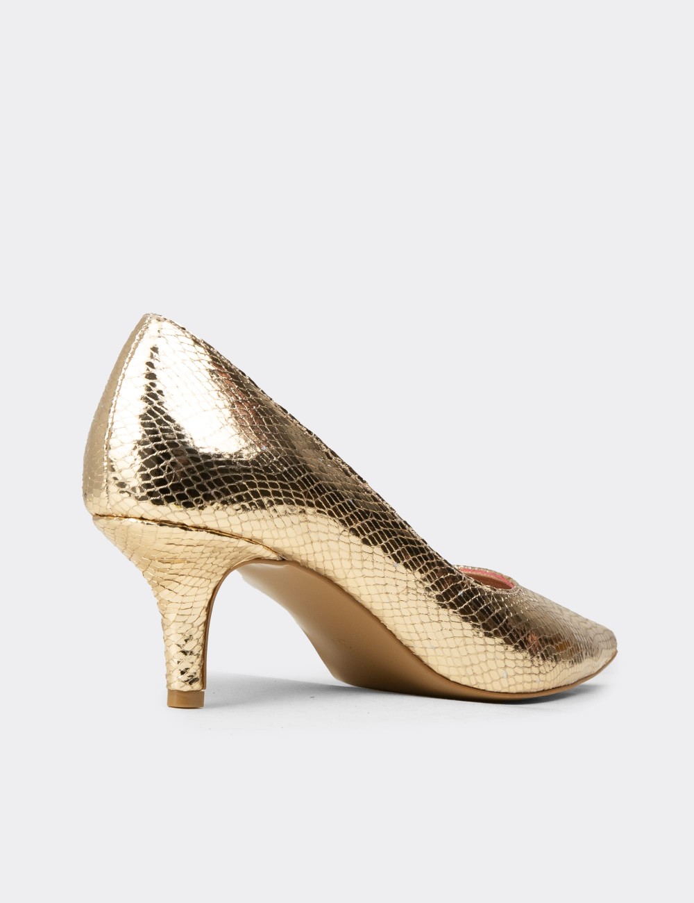 Women’s Gold High Heels - RD430ZALTM01