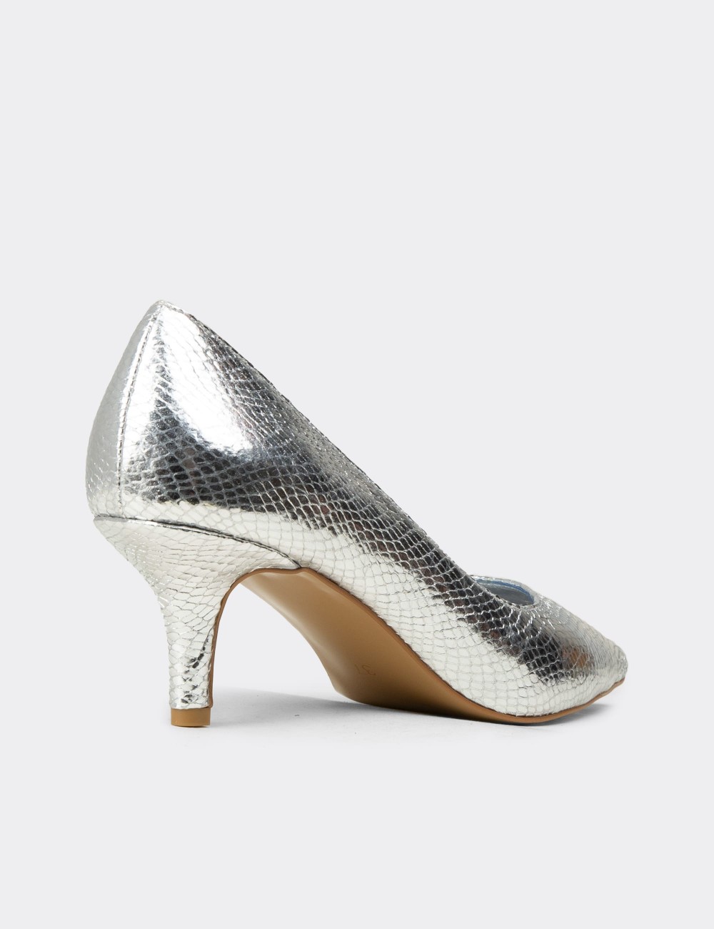 Women's Silver Pumps - RD430ZGMSM01