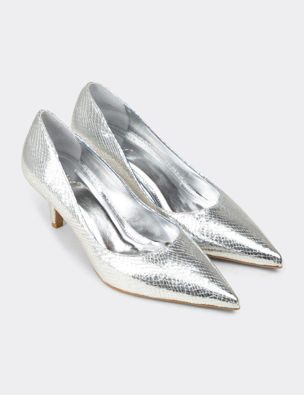 Women's Silver Pumps - RD430ZGMSM01