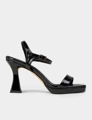 Women's Black Evening Heels