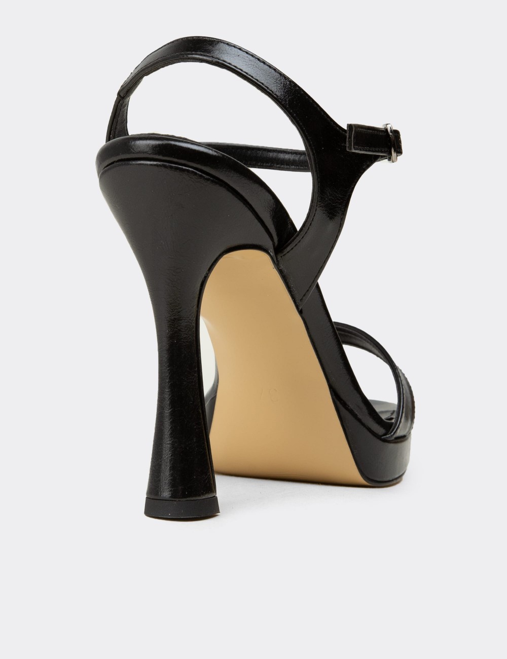 Women's Black Evening Heels - SM198ZSYHM05