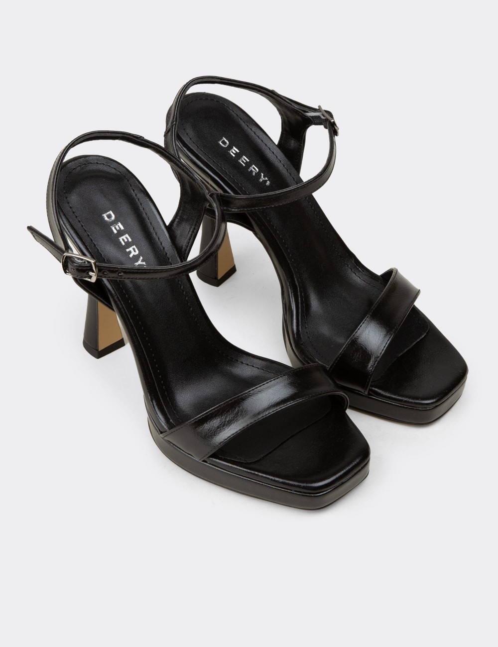 Women's Black Evening Heels - SM198ZSYHM05