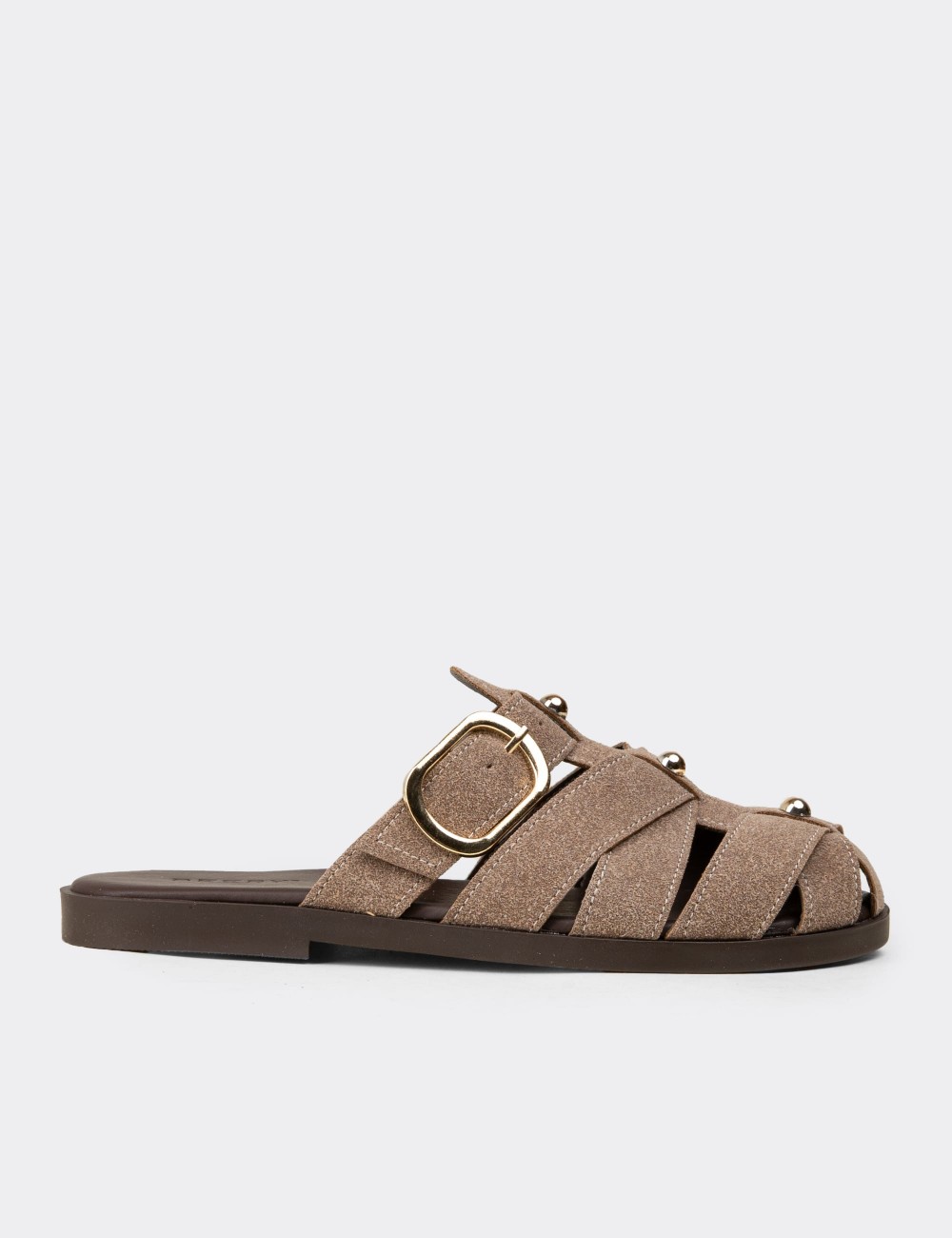 Women's Sandstone Sandals - K0021ZVZNM01