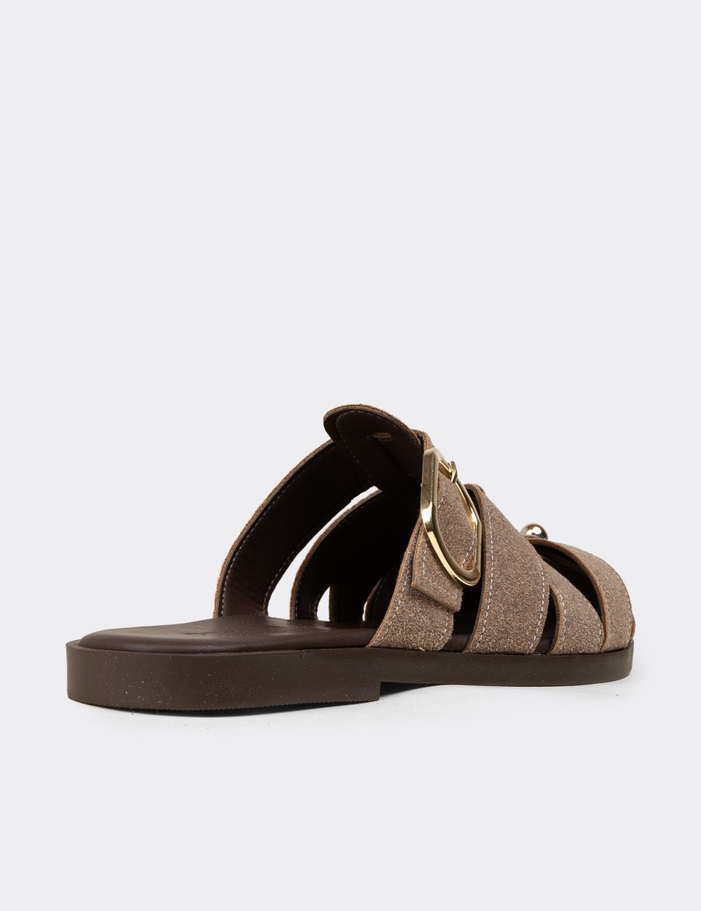 Women's Sandstone Sandals - K0021ZVZNM01