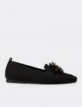 Women's Black Flats
