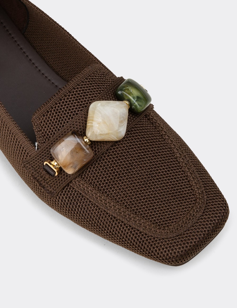 Women’s Brown Flats - K4003ZKHVC01