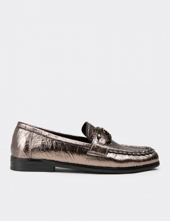Women's Platinum Loafers