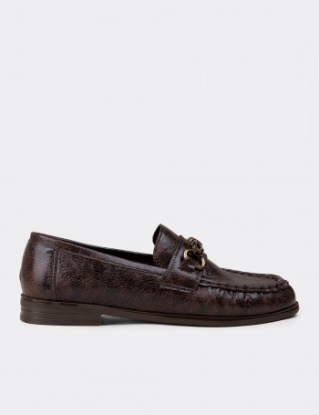 Women's Brown Loafers