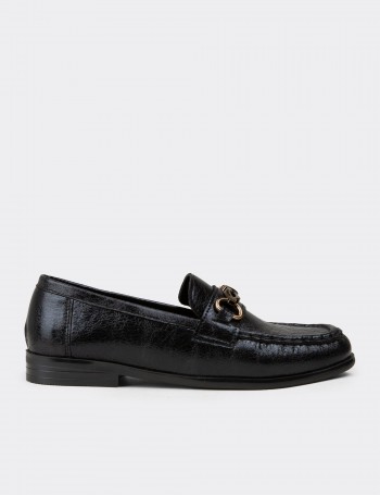 Women's Black Loafers
