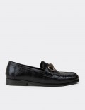 Women's Black Loafers