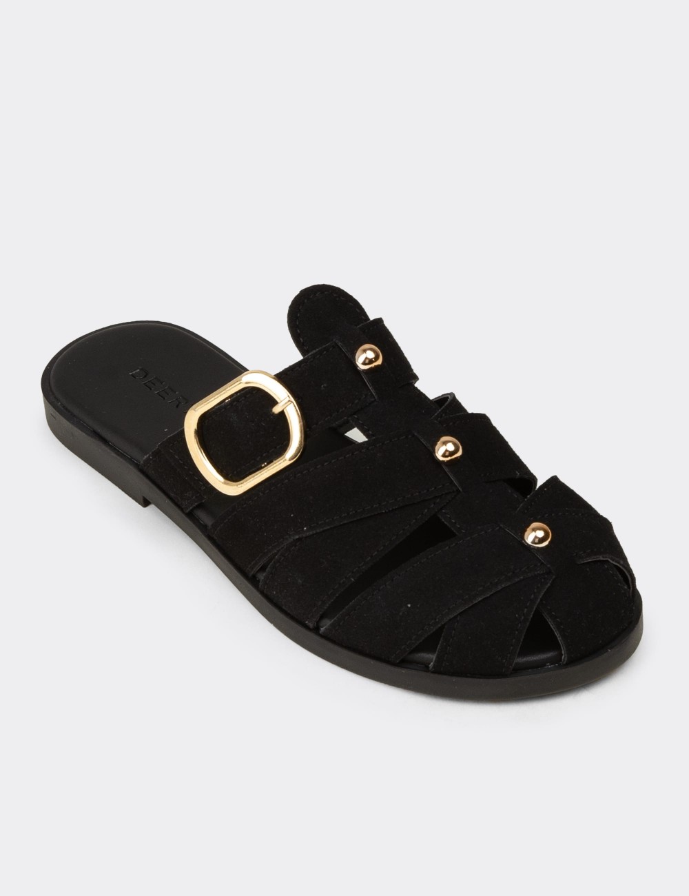 Women’s Black Sandals - K0021ZSYHM01