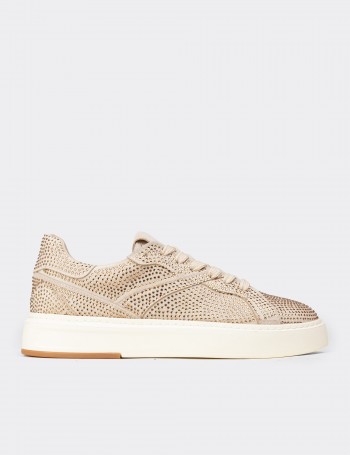 Women's Beige Sneakers