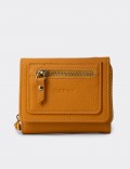 Women's Red Leather Wallet