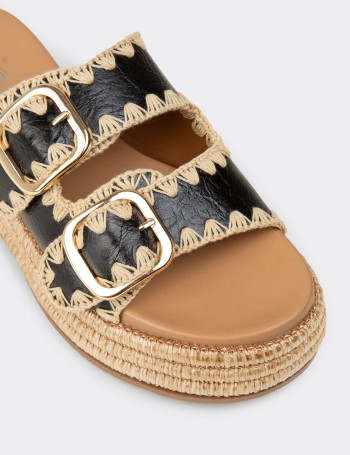 Women's Black Sandals