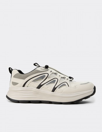 Men's Beige Sneakers