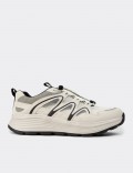 Men's Beige Sneakers