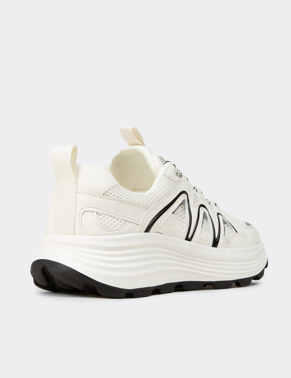 Women's White Sneakers - 26319ZBYZE01