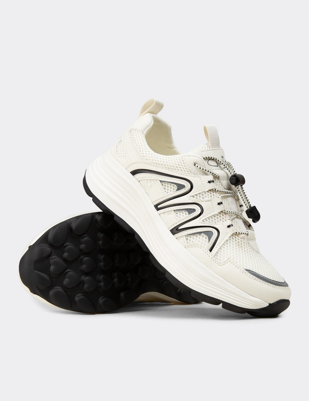 Women's White Sneakers - 26319ZBYZE01