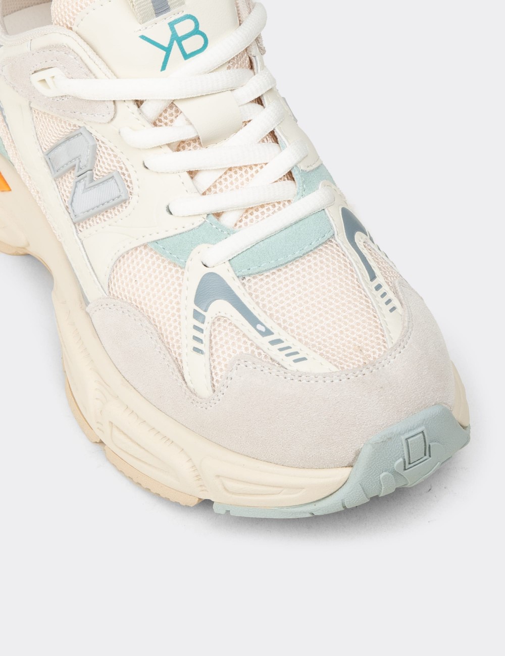 Women's Beige Sneakers - K1153ZBEJC01