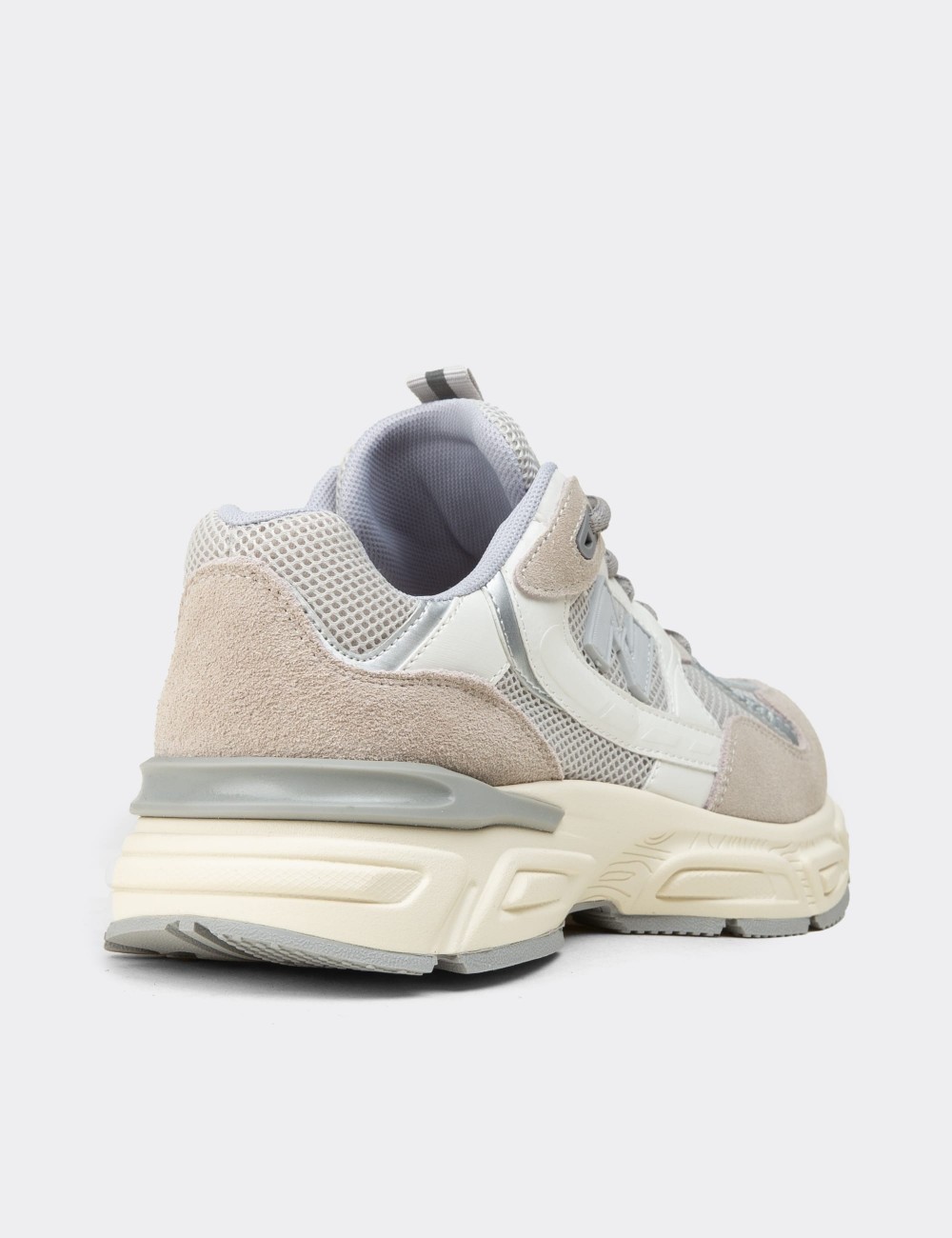 Women's Gray Sneakers - K1153ZGRIC01