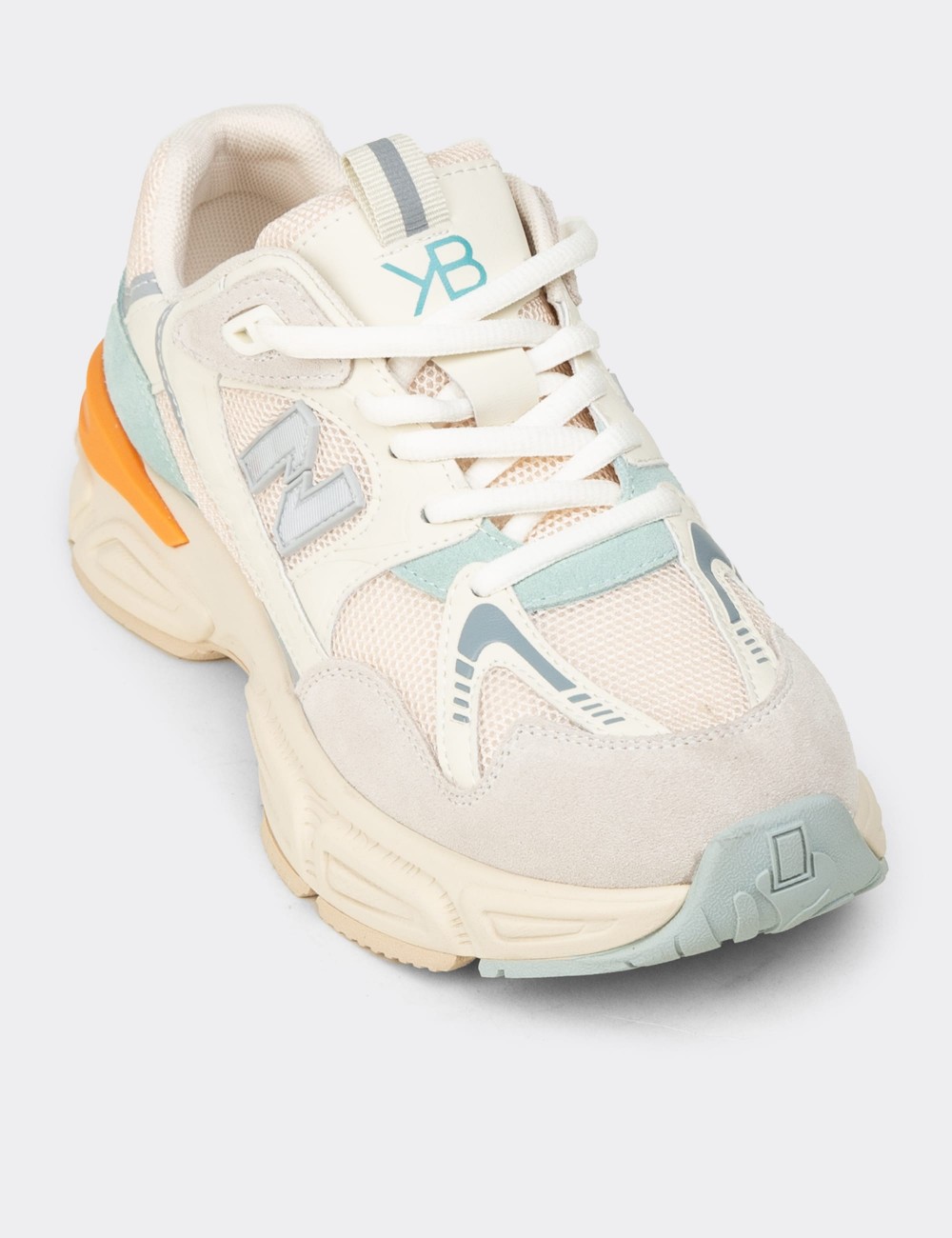 Women's Beige Sneakers - K1153ZBEJC01