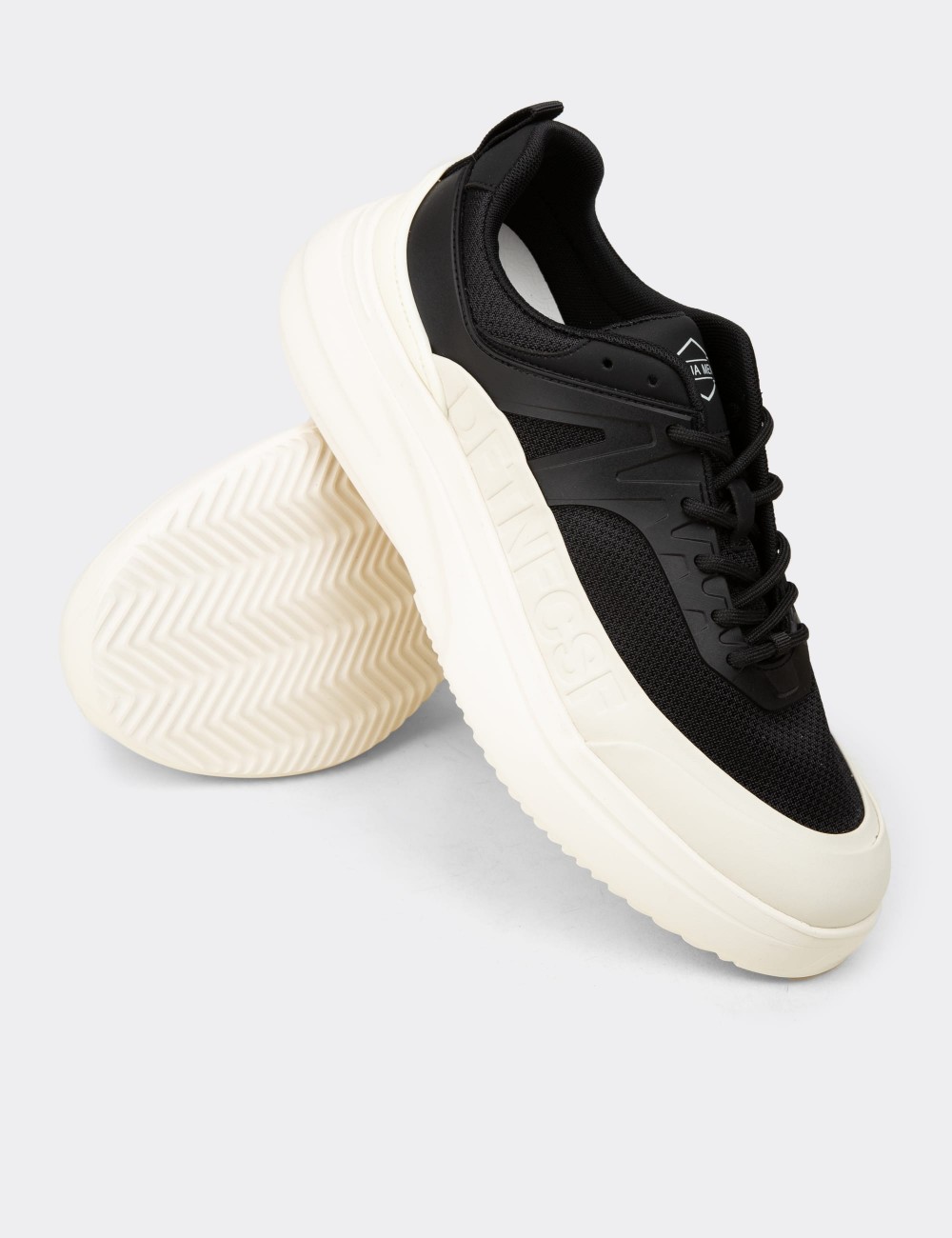 Men's Black Sneakers - 26538MSYHE01
