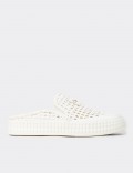 Women's White Sandals