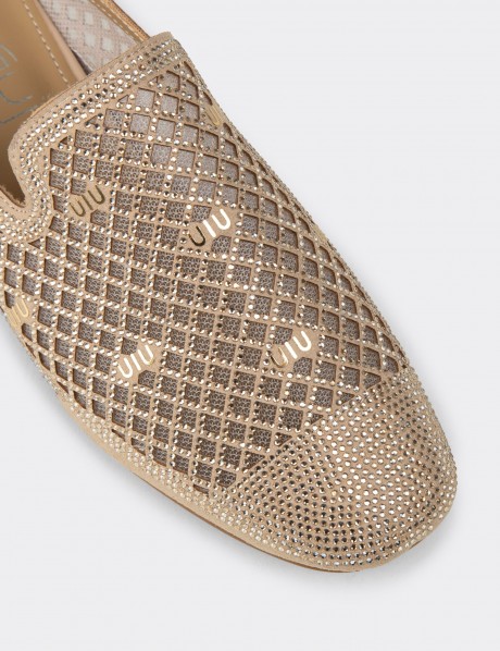 Women's Beige Mule