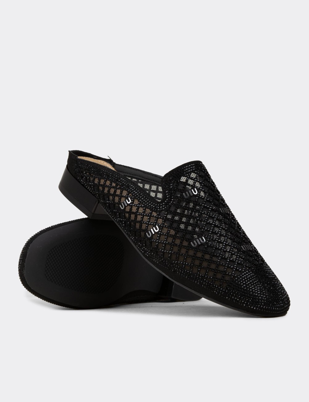 Women's Black Mule - 26467ZSYHC01