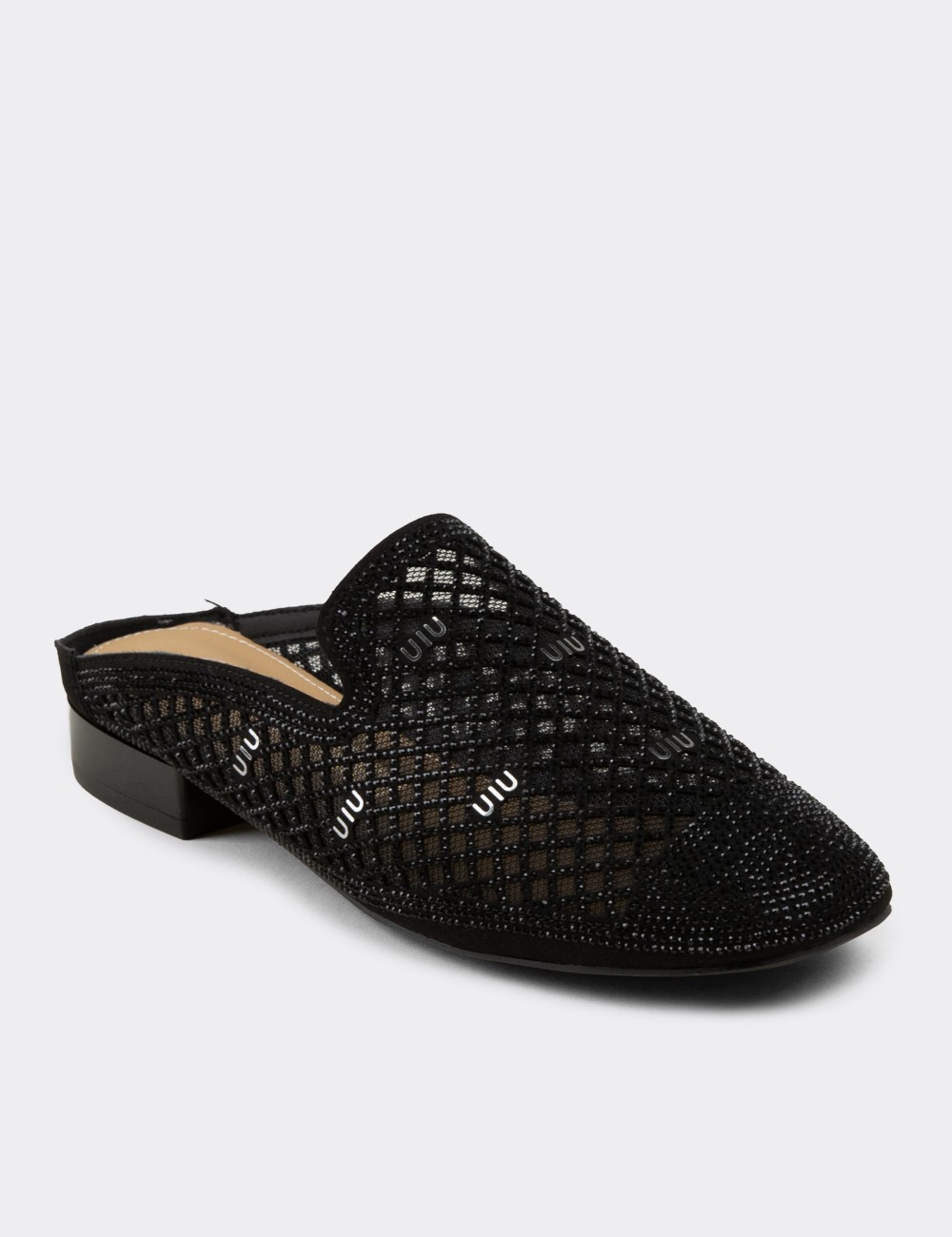 Women's Black Mule - 26467ZSYHC01