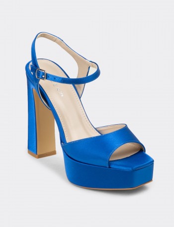 Women's Blue Evening Heel - SM203ZMVIM01