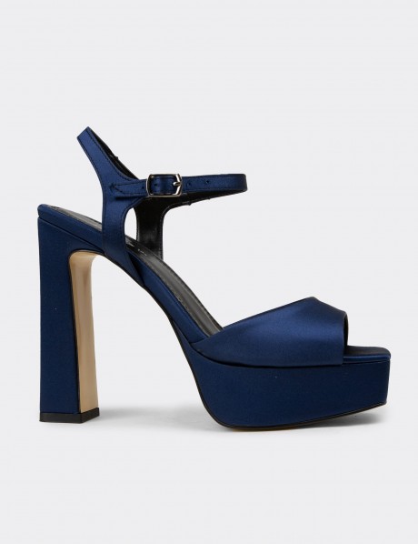 Women's Navy Evening Heels
