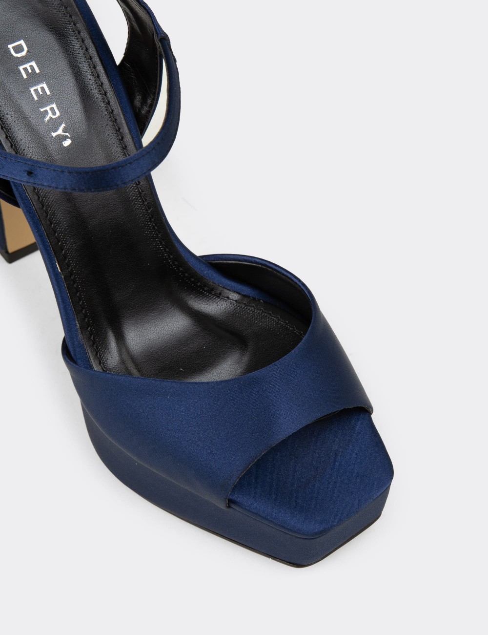 Women's Navy Evening Heels - SM203ZLCVM01
