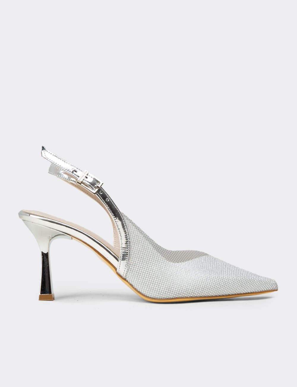 Women's Silver Slingback - K6004ZGMSM01